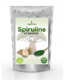Spiruline & fruit du Baobab BIO