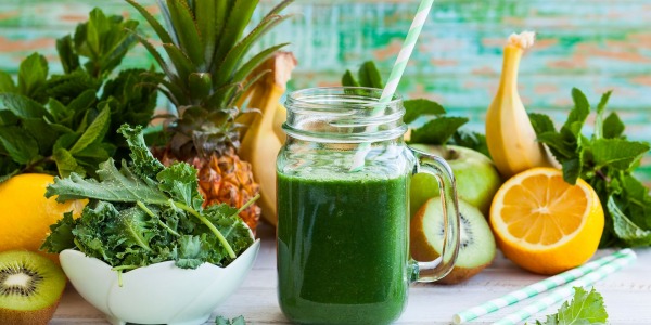 Smoothie banane & spiruline